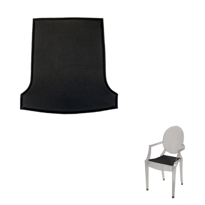 Cushion for Louis Ghost Chair By Philippe Starck